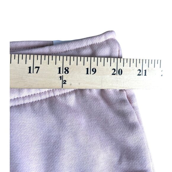 Nike Womens Pink Standard Fit Mid Rise Fleece Joggers Sweatpants XXL - Picture 9 of 13